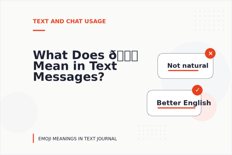 What Does 😊 Mean in Text Messages?