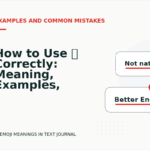 How to Use ✨ Correctly: Meaning, Examples, and Mistakes