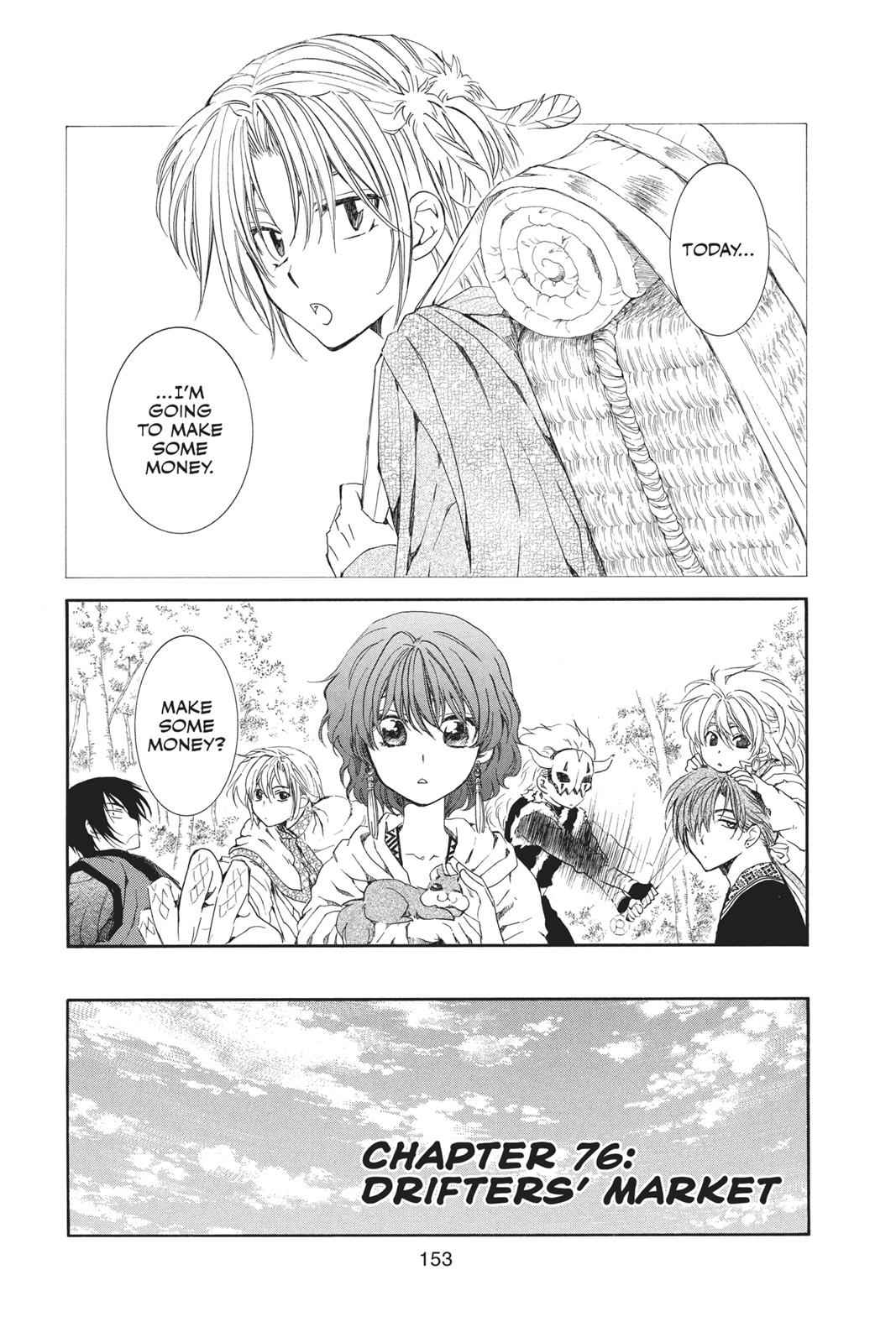 Yona of the Dawn Chapter 76 Page 1