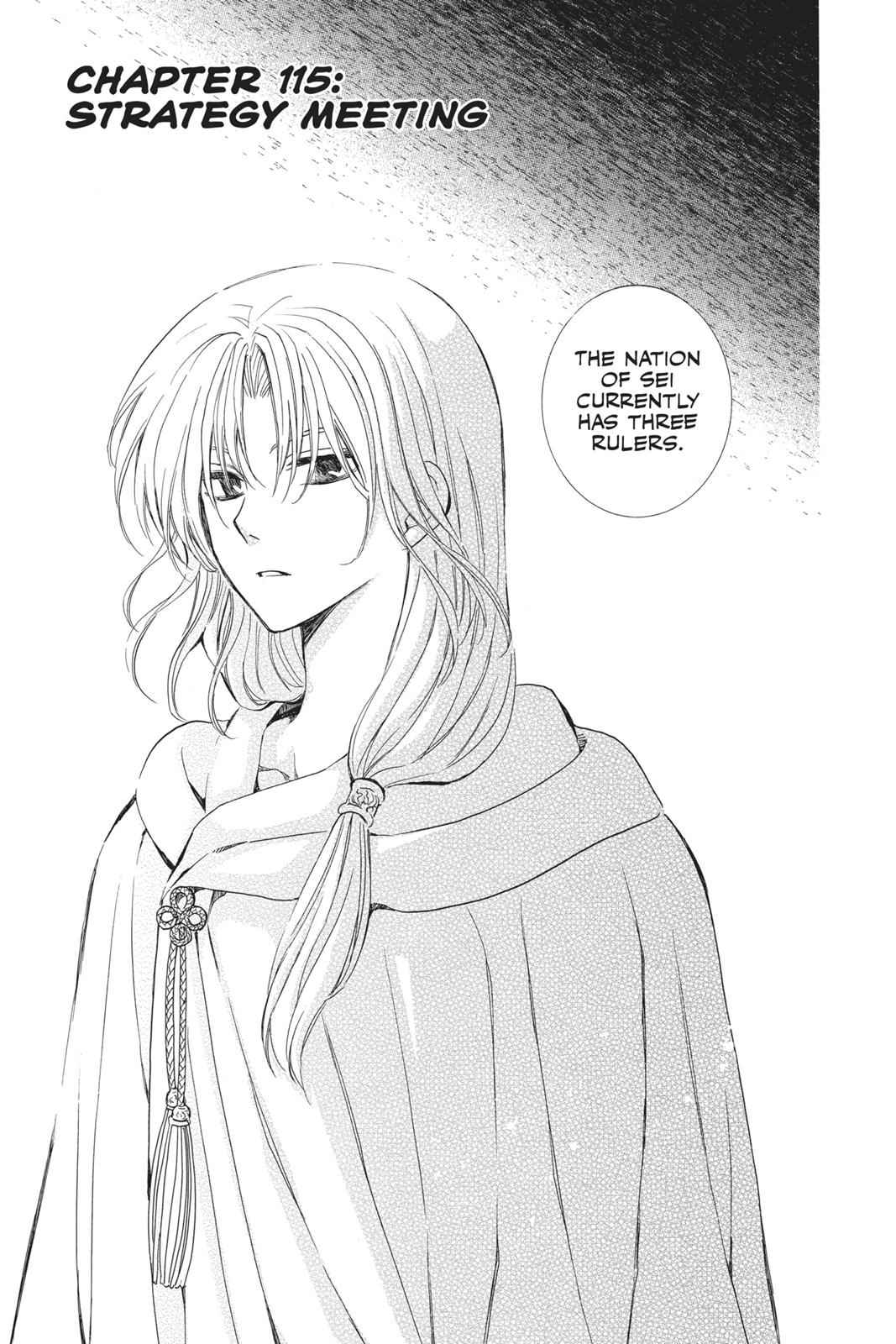 Yona of the Dawn Chapter 115 Page 1
