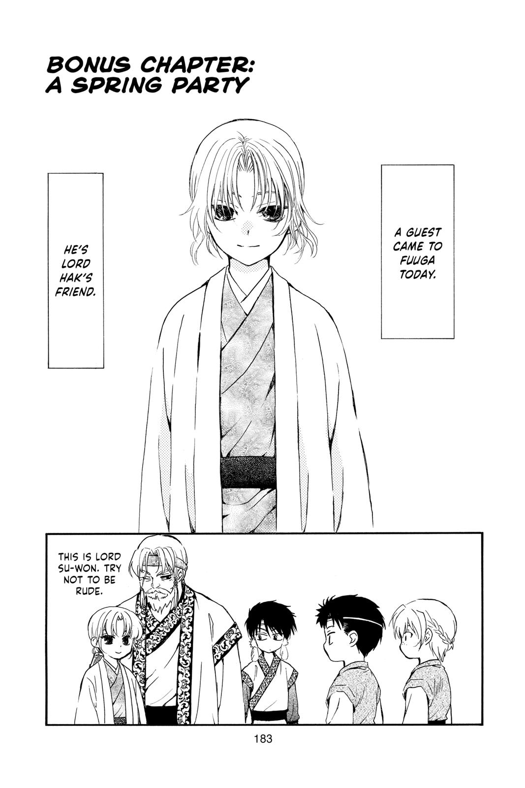 Yona of the Dawn Chapter 210.5 Page 1