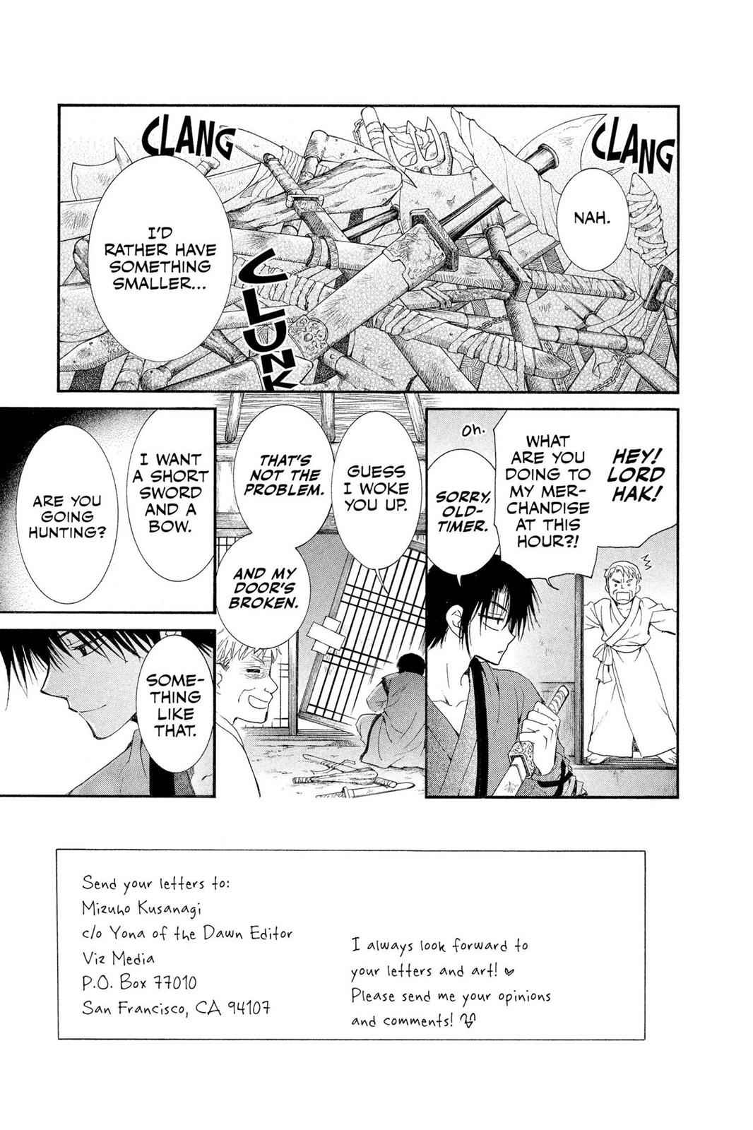 Yona of the Dawn Chapter 8 Page 1