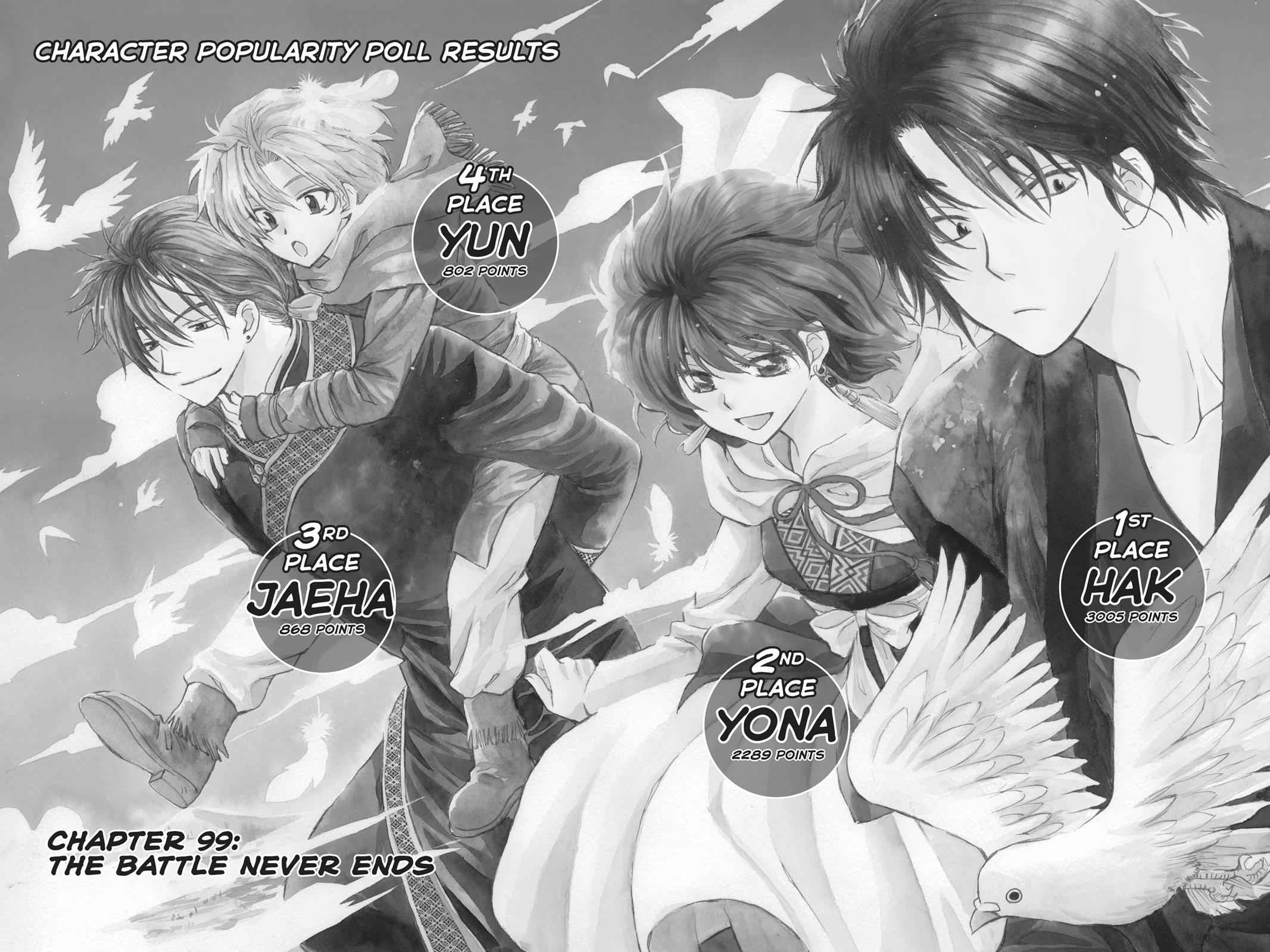 Yona of the Dawn Chapter 99 Page 1
