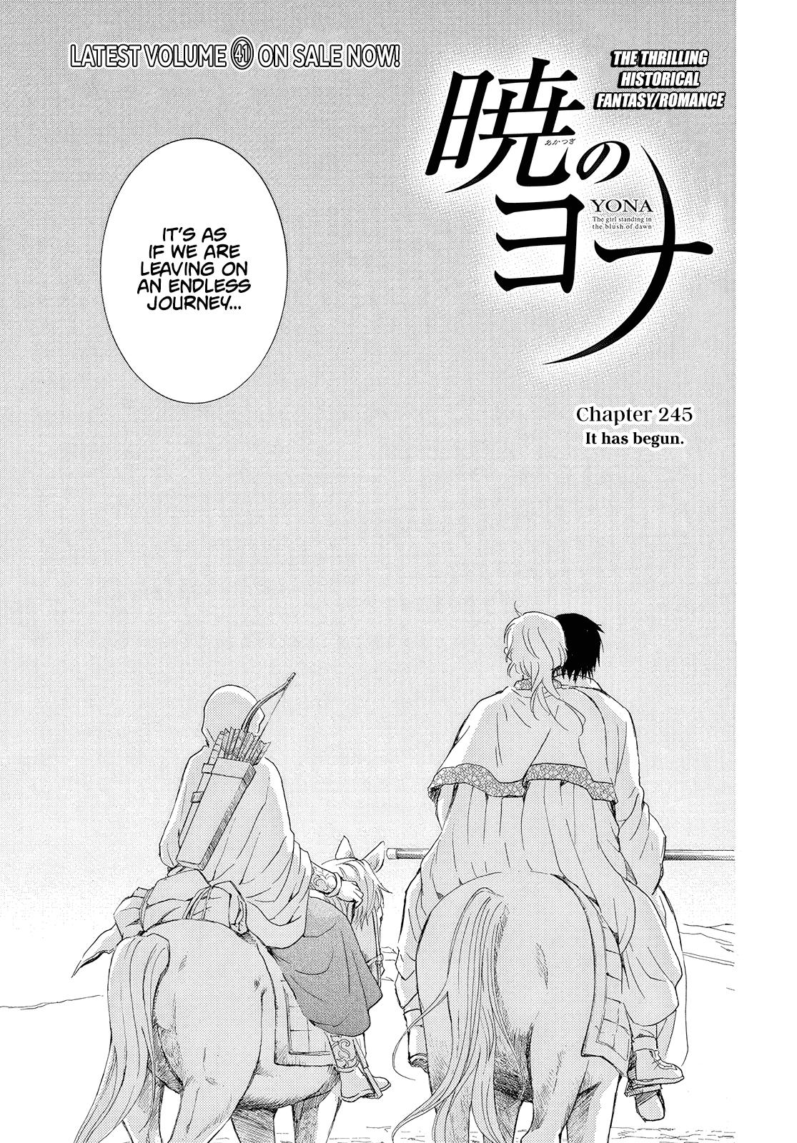 Yona of the Dawn Chapter 245 Page 4
